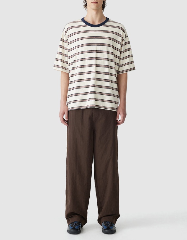 Bassike - Stripe Boxy T-Shirt