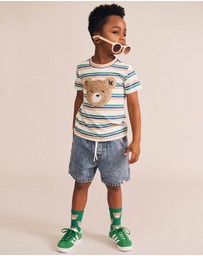 Huxbaby - 3-Pack Huxbear Sport Socks - Babies-Kids