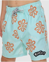 Rip Curl - Ride The Wave Volley Shorts-Kids