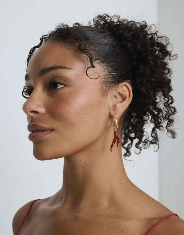 MIMCO - Cladiella Charm Hoop Earrings