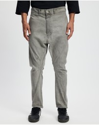 Surrounded By Ghosts - The Ruby Low Crotch Tailored Denim Pants