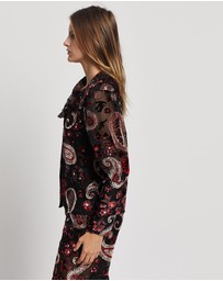 LENNI the label - Firefly Burnout Blouse