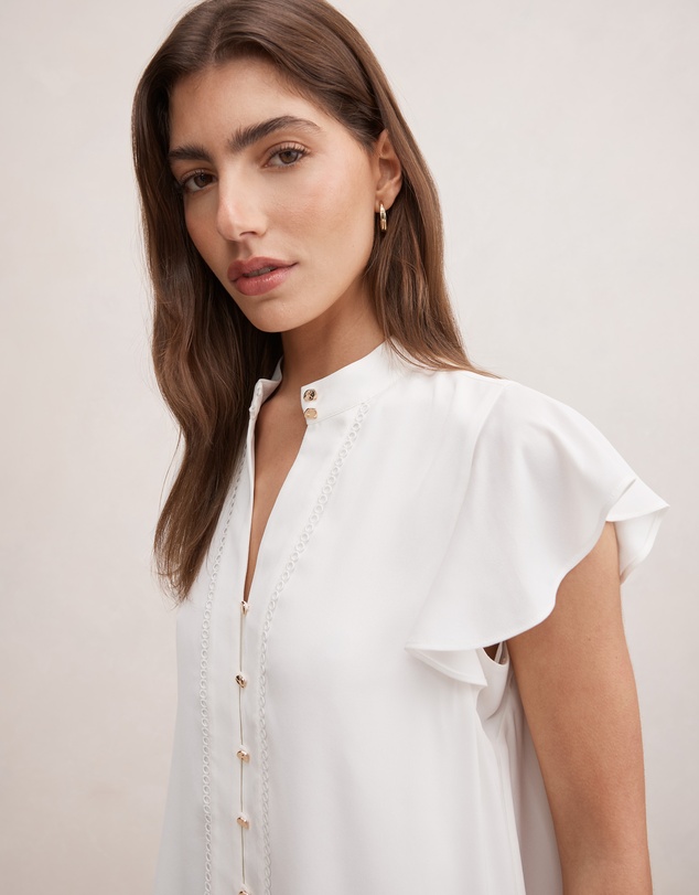Forever New - Jennie Trim Detail Blouse