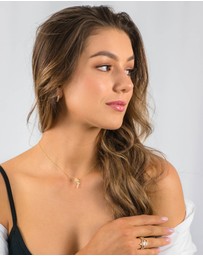 Georgini - Georgini Luxury Letters T Initial Pendant Gold