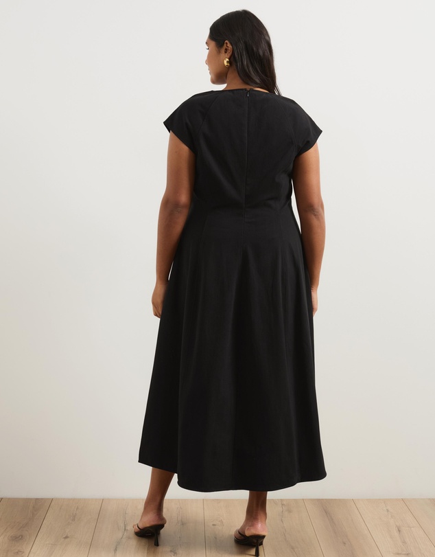 Atmos&Here Curvy - Sofie Chambray Midi Dress