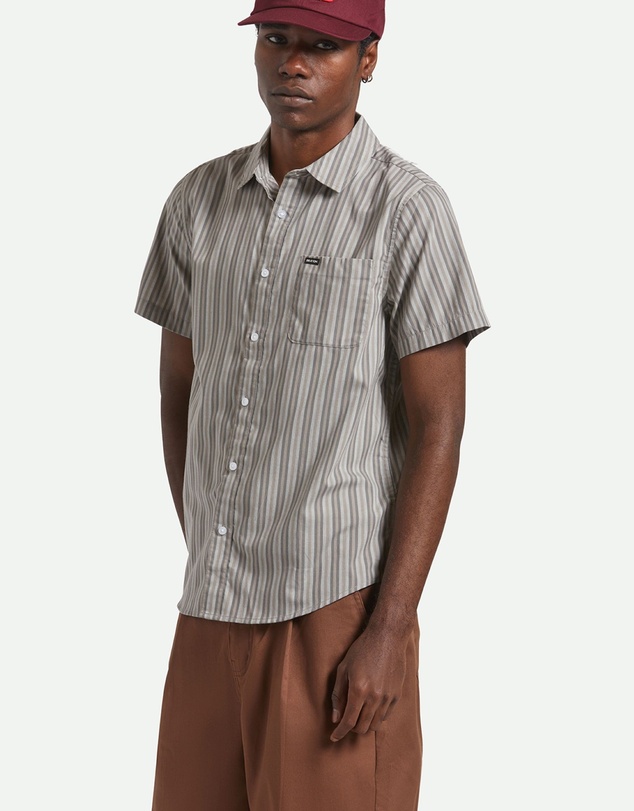 Brixton - Charter Stripe Short Sleeve Shirt