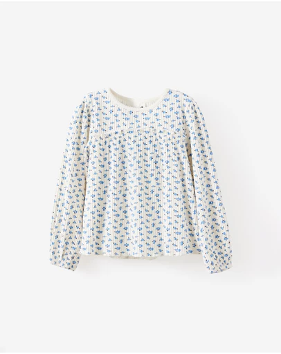 Cotton On Kids - Posie Long Sleeve Babydoll Top