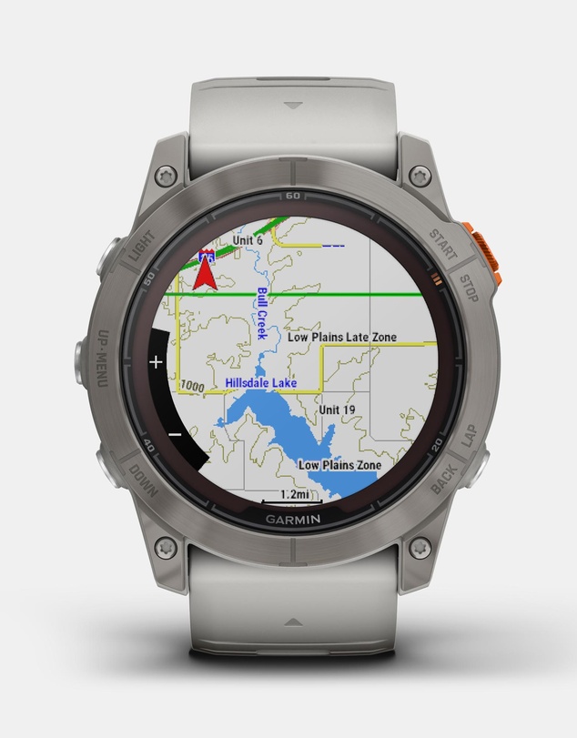 Garmin - fēnix® 7X Pro – Sapphire Solar Edition