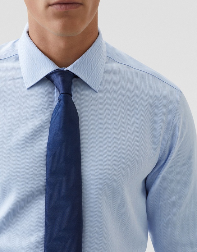 Oxford - Beckton Herringbone Cotton Shirt