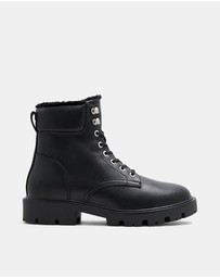 Call It Spring - Carolyne Winter Lace Up Boots
