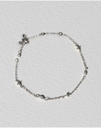 SAINT VALENTINE - Stars & Moons Bracelet - Silver