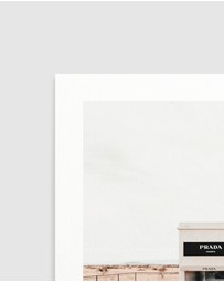 Olive et Oriel - Prada Marfa Art Print