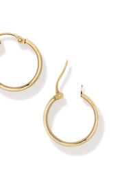 Michael Hill - 15mm Hoop Earrings in 10kt Yellow Gold