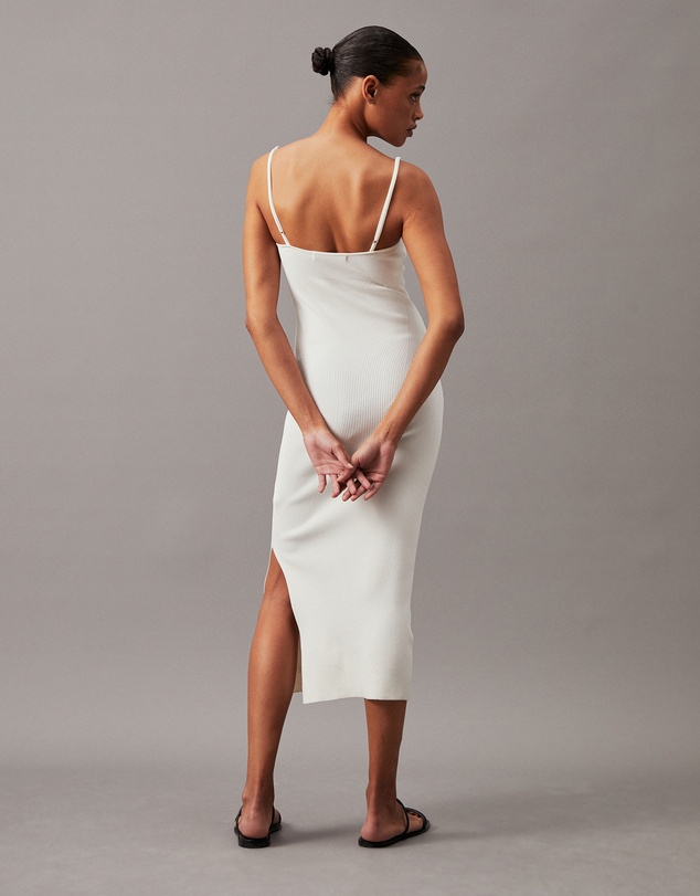 Calvin Klein Jeans - Sculpted Knit Midi Dress