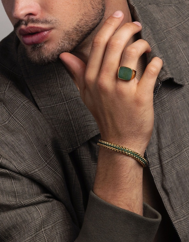Nialaya Jewellery - Men's Cocktail Ring