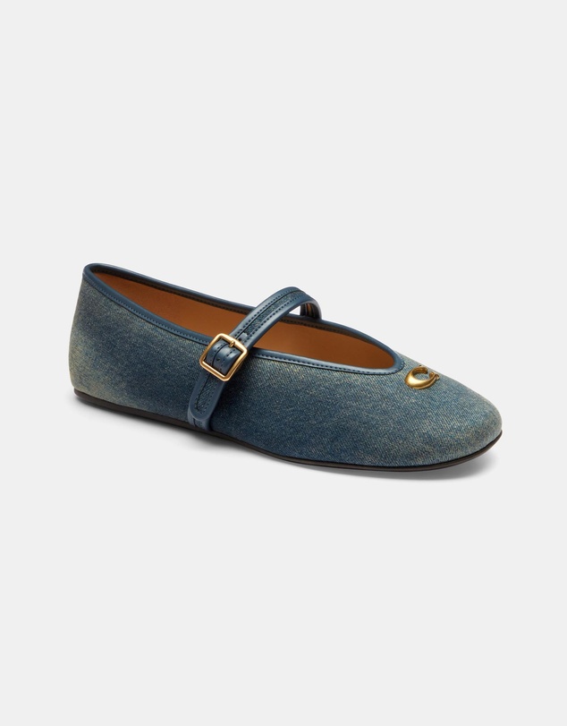Coach - Sculpted C Soft Mary Janes