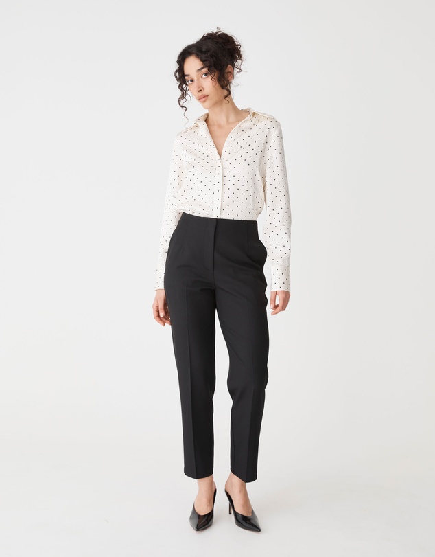 Forcast - Courtney Satin Spot Shirt