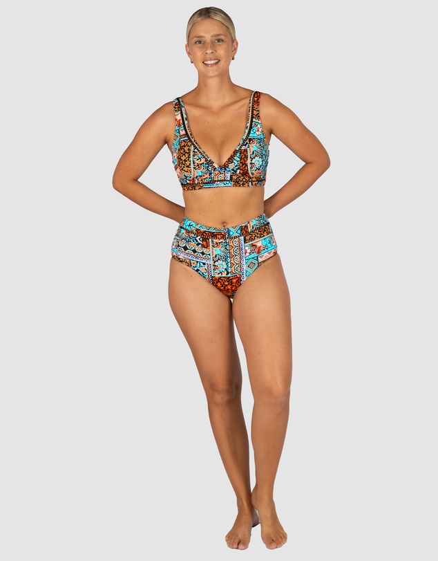 Baku Swimwear - Tulum High Waist Bikini Bottom