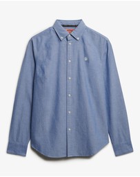 Superdry - Slim Oxford Long Sleeve Shirt
