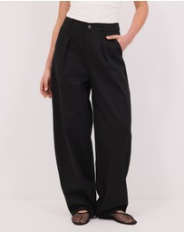 Calli - Reese Barrel Leg Pants