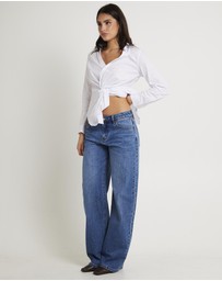 Subtitled - Maylee Low Rise Relaxed Denim Jeans