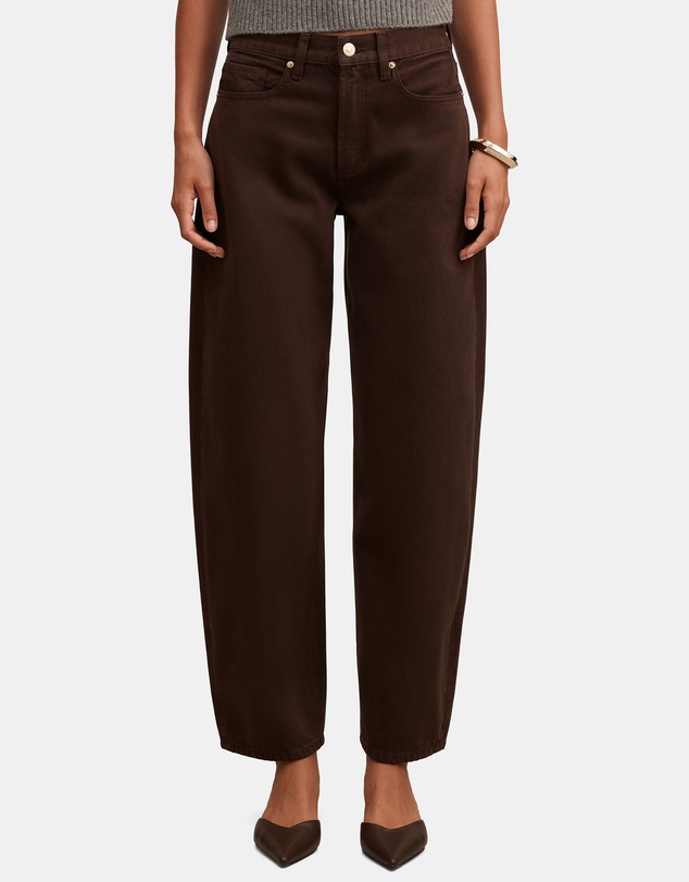 Forever New - Emma Mid Rise Barrel Jeans