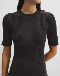Country Road - Compact Knit Midi Dress