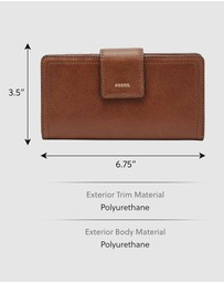 Fossil - Logan Brown Tab Clutch