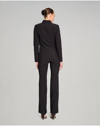 Love and Nostalgia - Motor Running Zip Jacket - Black