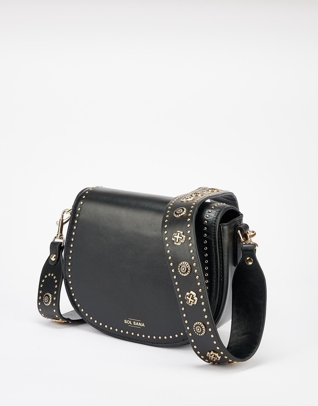 Sol Sana - Saddle Bag Black / Gold
