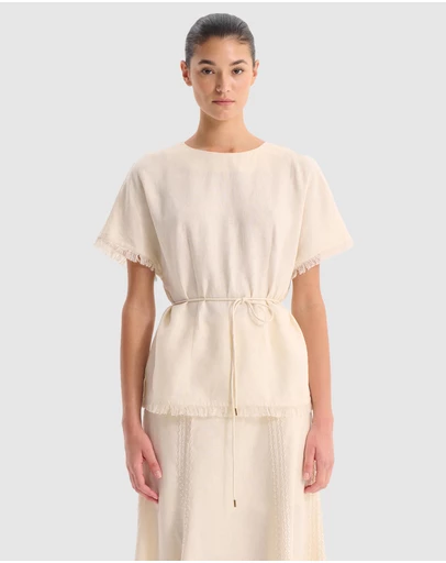 Morrison - Yasmin Linen Top