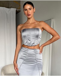 Dazie - Ever Chic Satin Corset