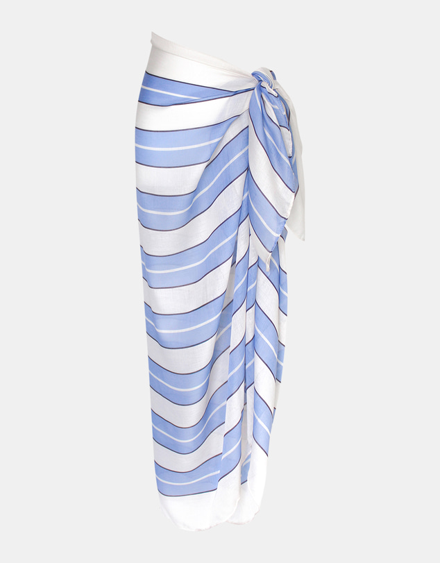 Morgan & Taylor - Serena Beach Sarong in Blue