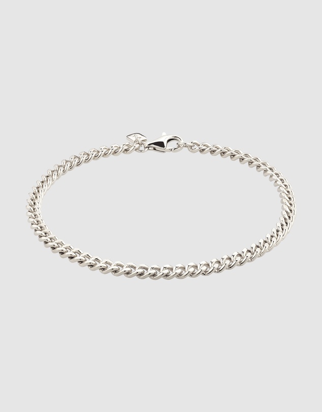 Kuzzoi - ICONIC EXCLUSIVE - Classic Curb Chain Bracelet in 925 Sterling Silver