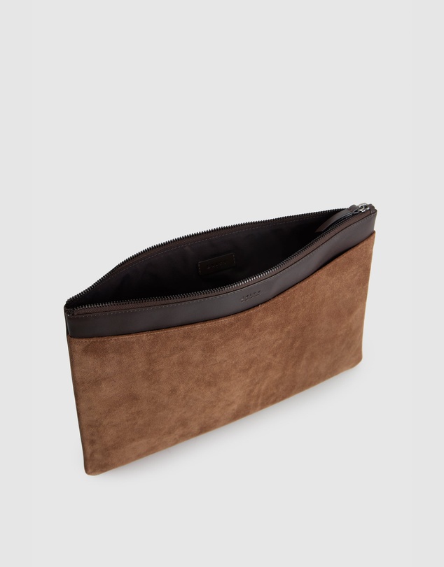 Evity - Harris Suede/Leather Laptop Case