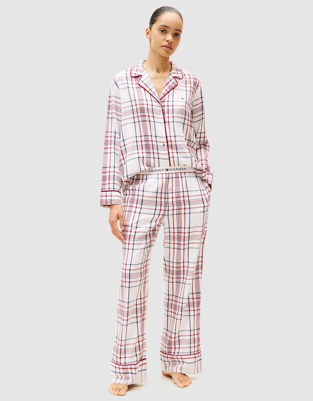 Tommy Hilfiger - Essential Flannel Pyjama and Slippers Gift Box