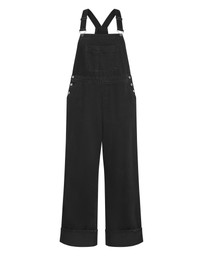 City Chic - Turn Up Denim Overall