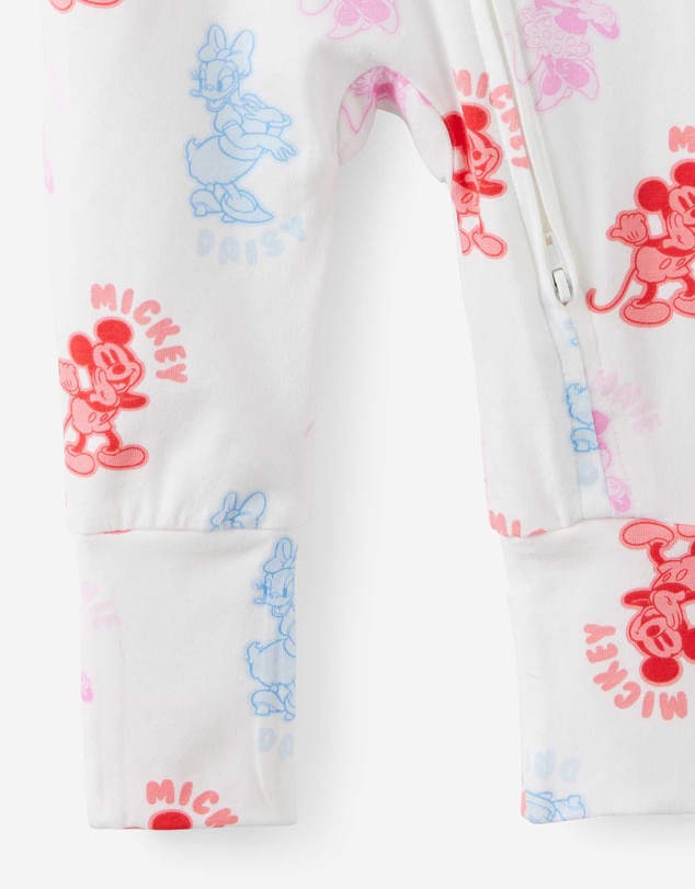 Cotton On Kids - Growie Long Sleeve Zip Romper - License