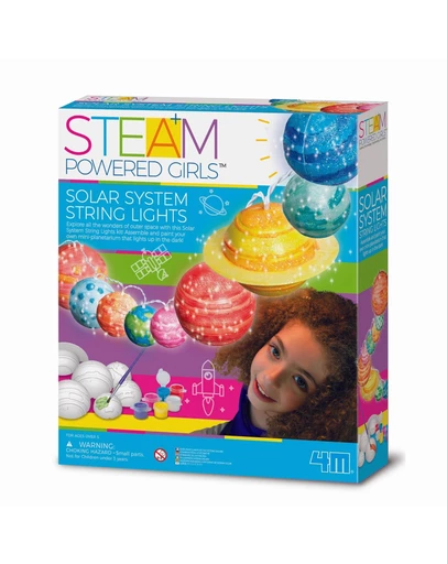 4M - STEAM Powered Solar System String Lights