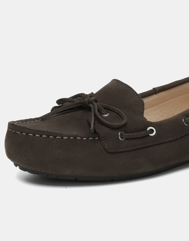 EVERAU - EverAU Ugg Monty Cow Leather Upper Loafer Oxfords Flats