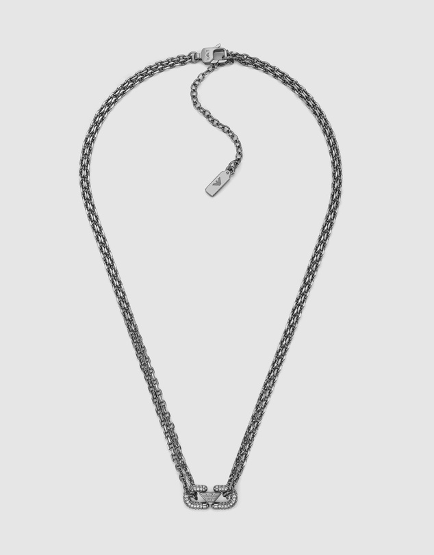 Emporio Armani - Gunmetal Necklace