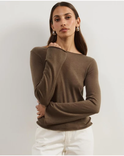 Atmos&Here - Bella Fine Knit Top
