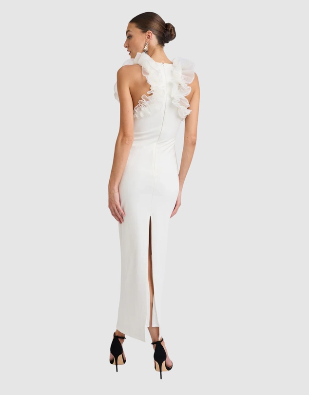 Romance by Honey and Beau - Trevia Frill Midi Dress