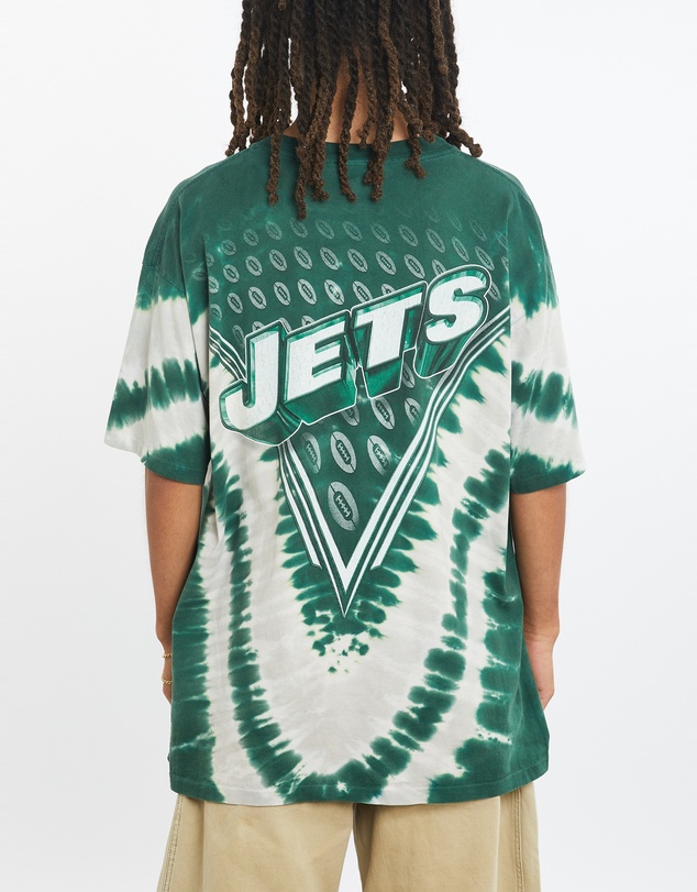 Vintage by The Real Deal - Pre Loved - Vintage NFL New York Jets Tie Dye Tee