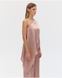 Third Form - Crush One Shoulder Cape