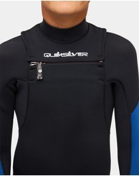 Quiksilver - Boys 8 to 16 4/3 Mercury Chest Zip Wetsuit