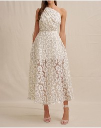 BY JOHNNY. - Serephina Floral Ankle Dress