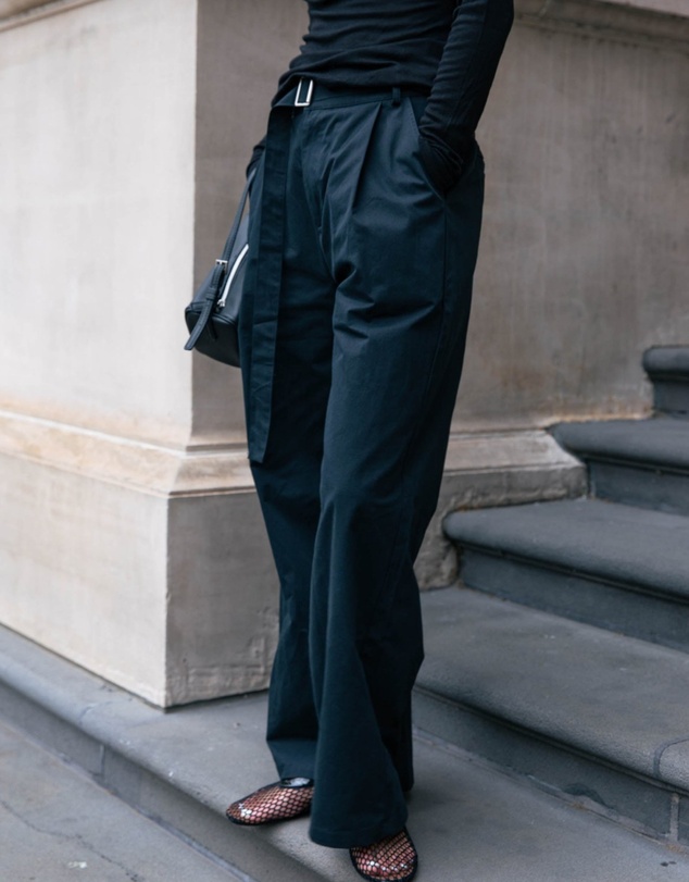 Style Addict - Belted Relaxed Trousers