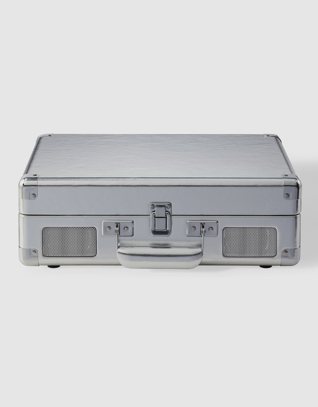 Crosley - Crosley Cruiser Bluetooth Portable Turntable - Silver