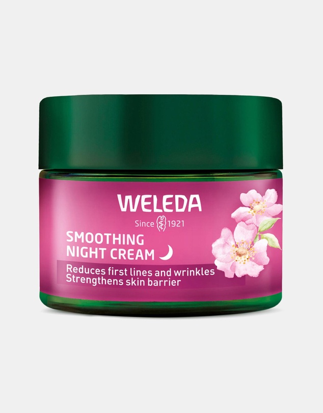 Weleda - Smoothing Night Cream - Wild Rose  White Tea 40Ml